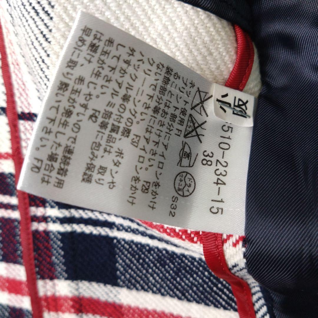 良品　Burberry BLUE LABEL チェック テーラードジャケット