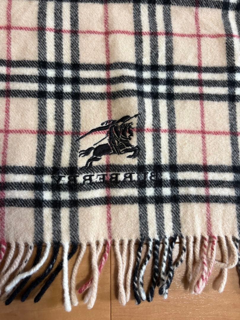 希少　burberry ストール　マフラー