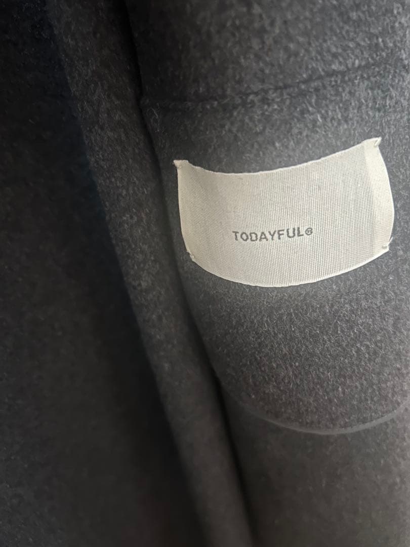 TODAYFUL トゥデイフル★ ストールウールコート 38