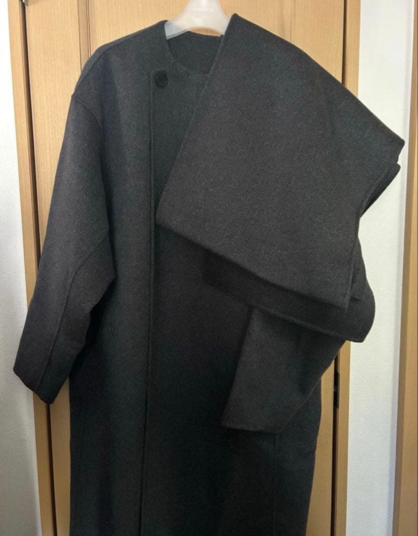 TODAYFUL トゥデイフル★ ストールウールコート 38