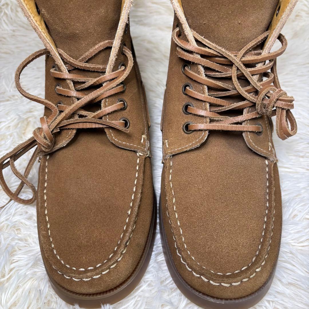 Paraboot パラブーツ レースアップ モックトゥ スエード US6 1/2