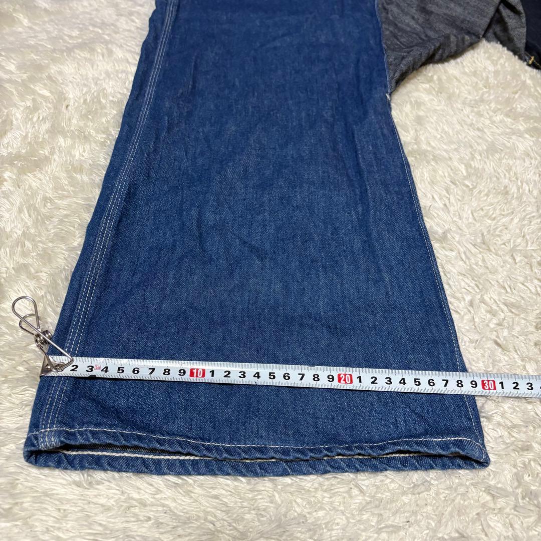 希少✨コムデギャルソン GANRYU サルエルデニムパンツ ドッキング