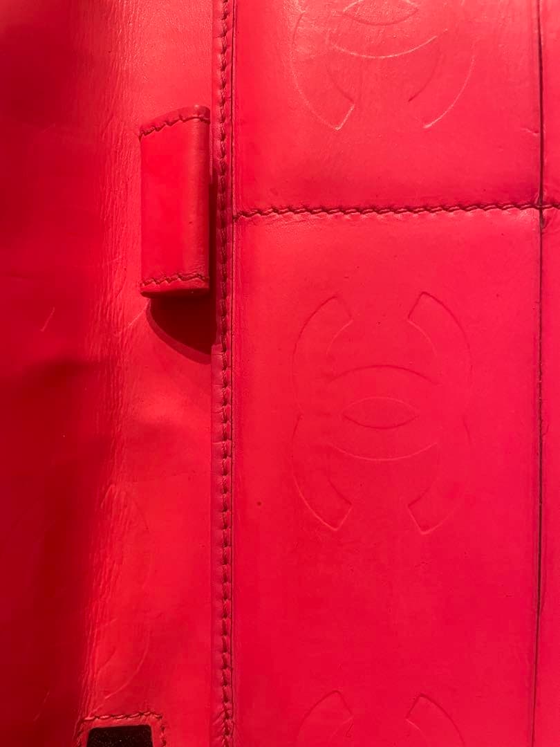 JAPN NET SHOP CHANEL ブラックレザー 三つ折り