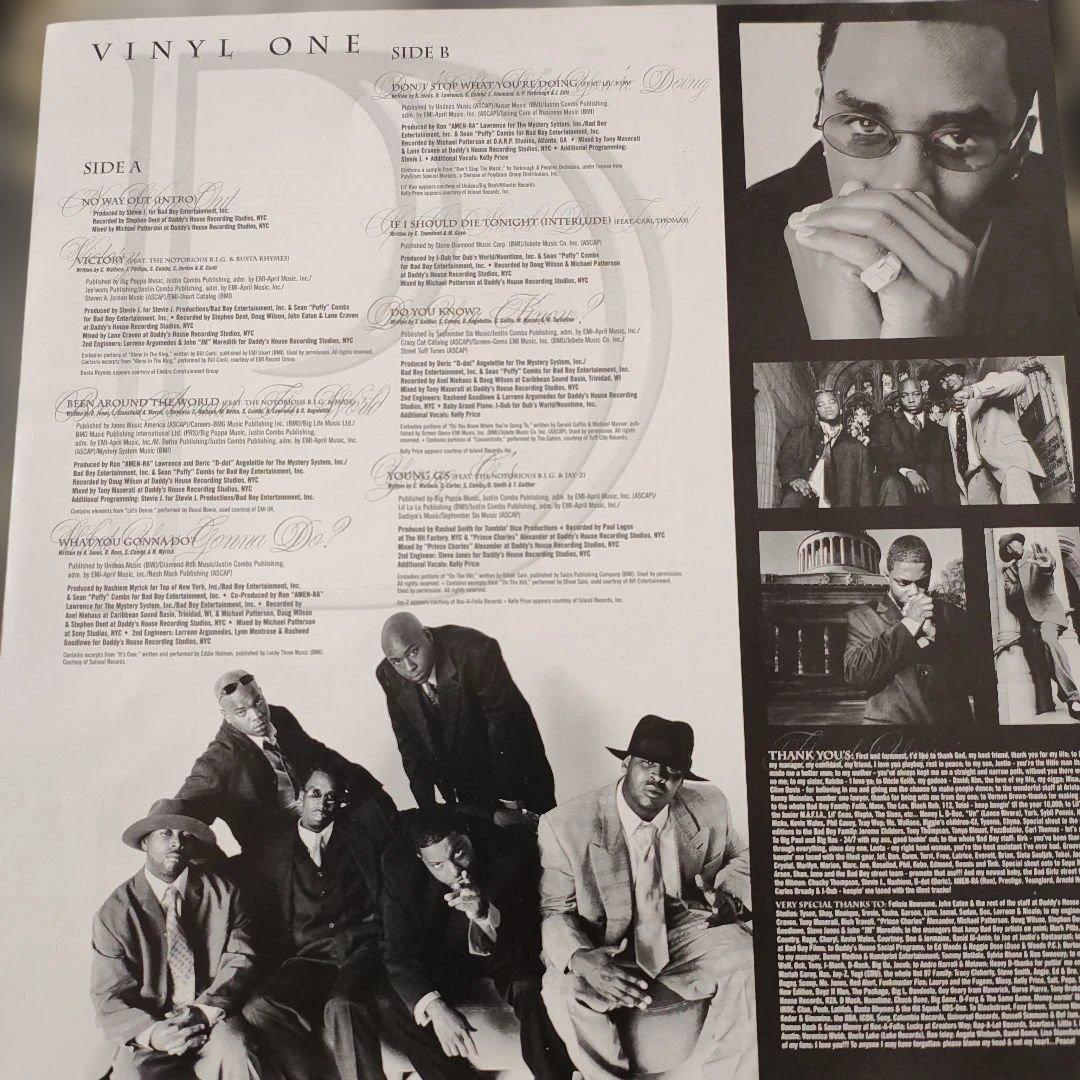 Puff Daddy & The Family No Way Out 2枚組LP