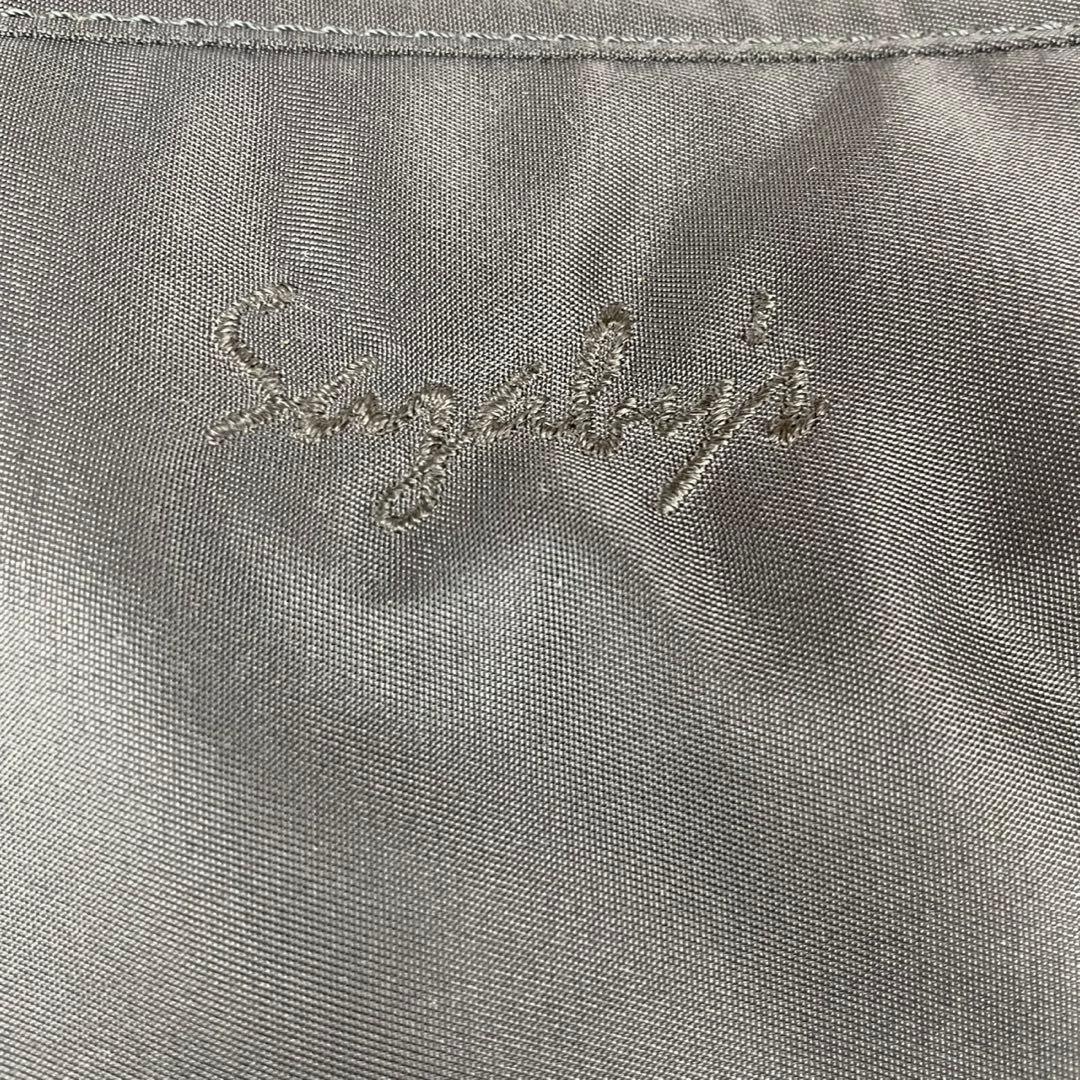 【美品】サザビー 2way ショルダー ボストンバッグ ナイロン ブラック