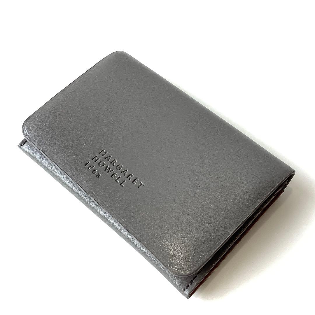 新品★マーガレットハウエル★ベンジャミン名刺入れカードケース★グレー