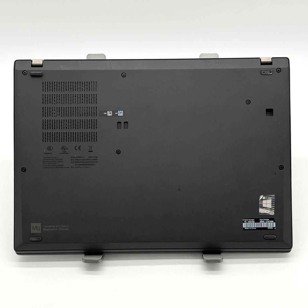 美品 ThinkPad X13 11世代i5 16GB SSD512 テストSS