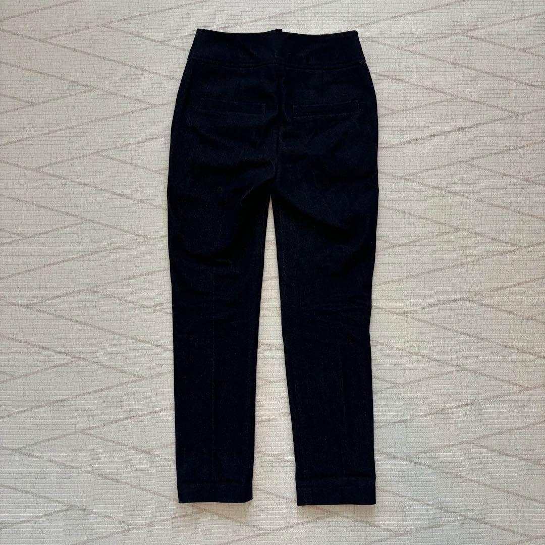 【完売品】JENNE デニム パンツ インディゴ XS センタープレス