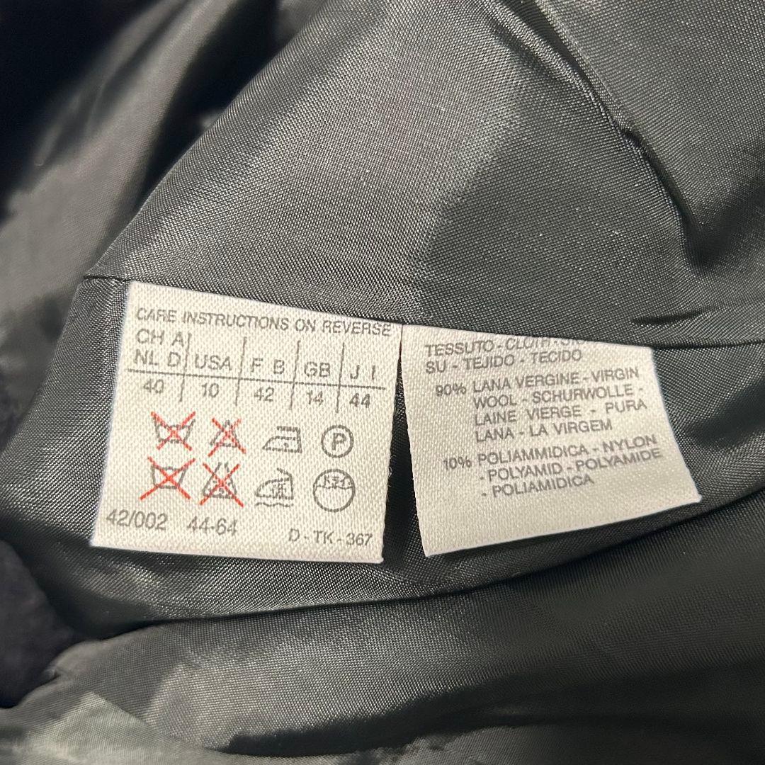 希少✨️MaxMara 白タグ ヴァージンウール ジャケット 44 大きいサイズ
