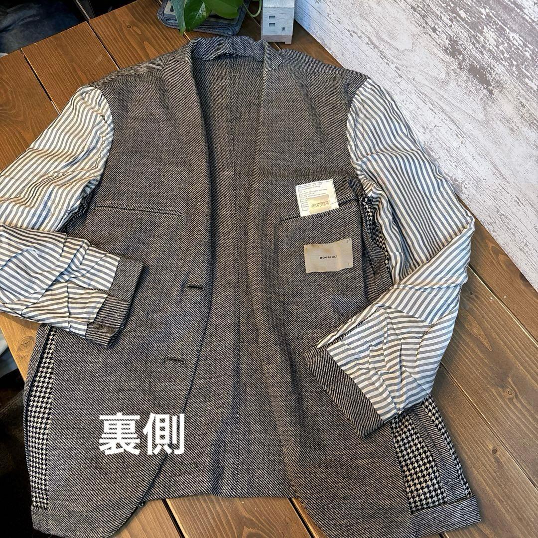 DOVER ドーヴァーBOGLIOLI ジャケット　イタリア老舗ブランド　 M