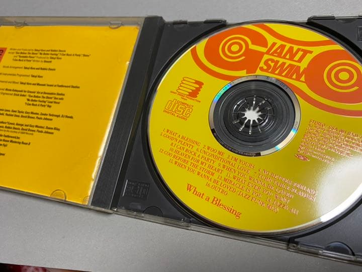 洋楽 R&B GIANT SWING/what a blessing