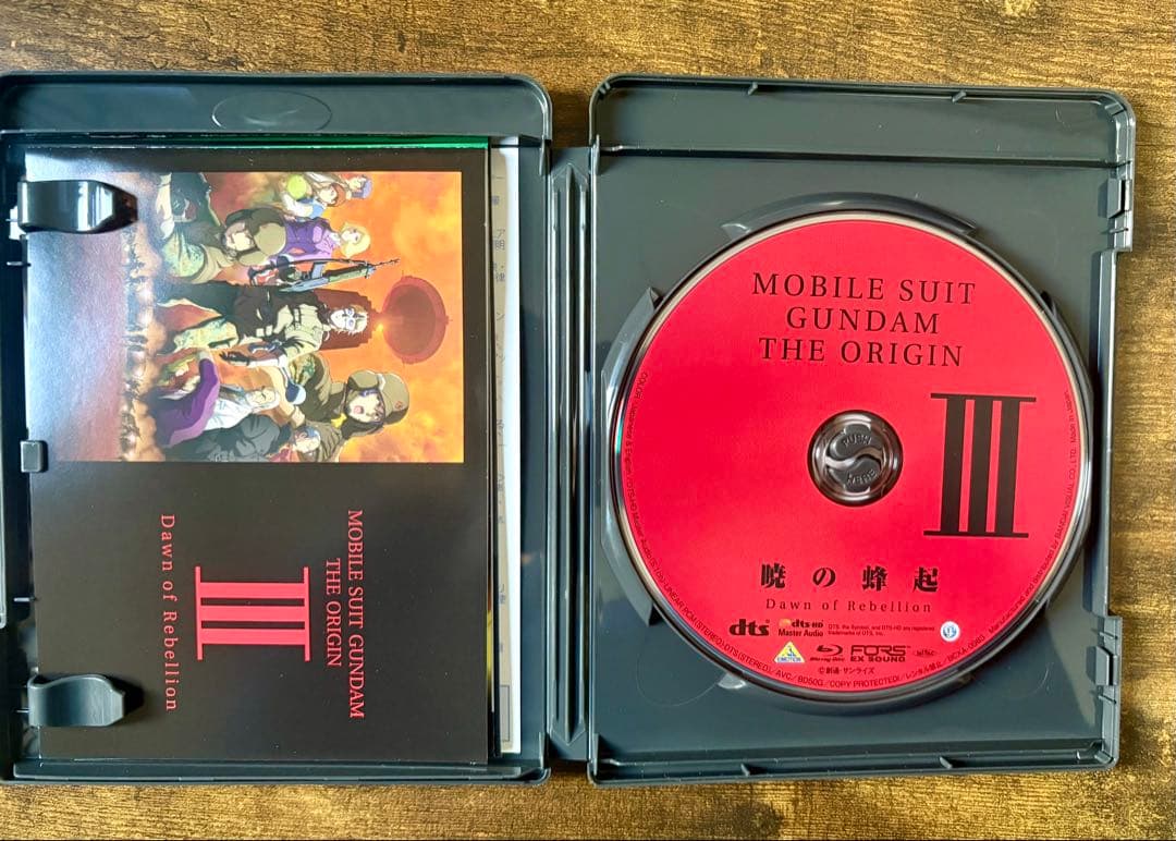 機動戦士ガンダム THE ORIGIN Blu Ray 6巻セット+ 公式資料集