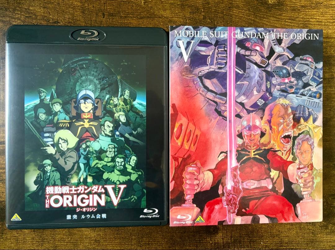 機動戦士ガンダム THE ORIGIN Blu Ray 6巻セット+ 公式資料集