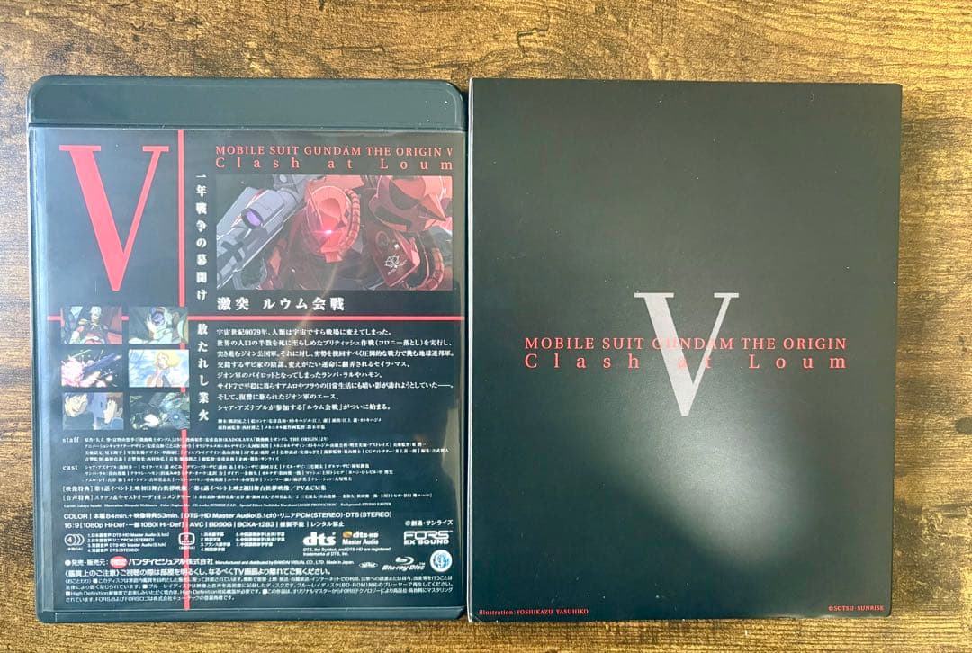 機動戦士ガンダム THE ORIGIN Blu Ray 6巻セット+ 公式資料集
