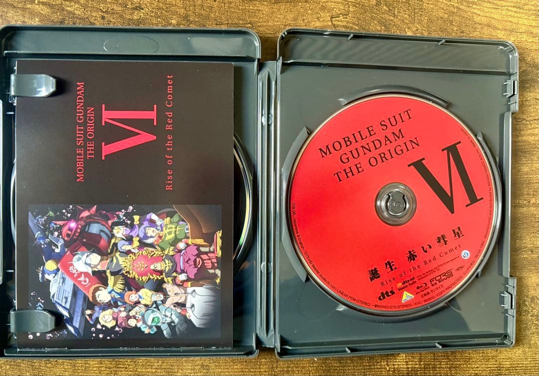 機動戦士ガンダム THE ORIGIN Blu Ray 6巻セット+ 公式資料集