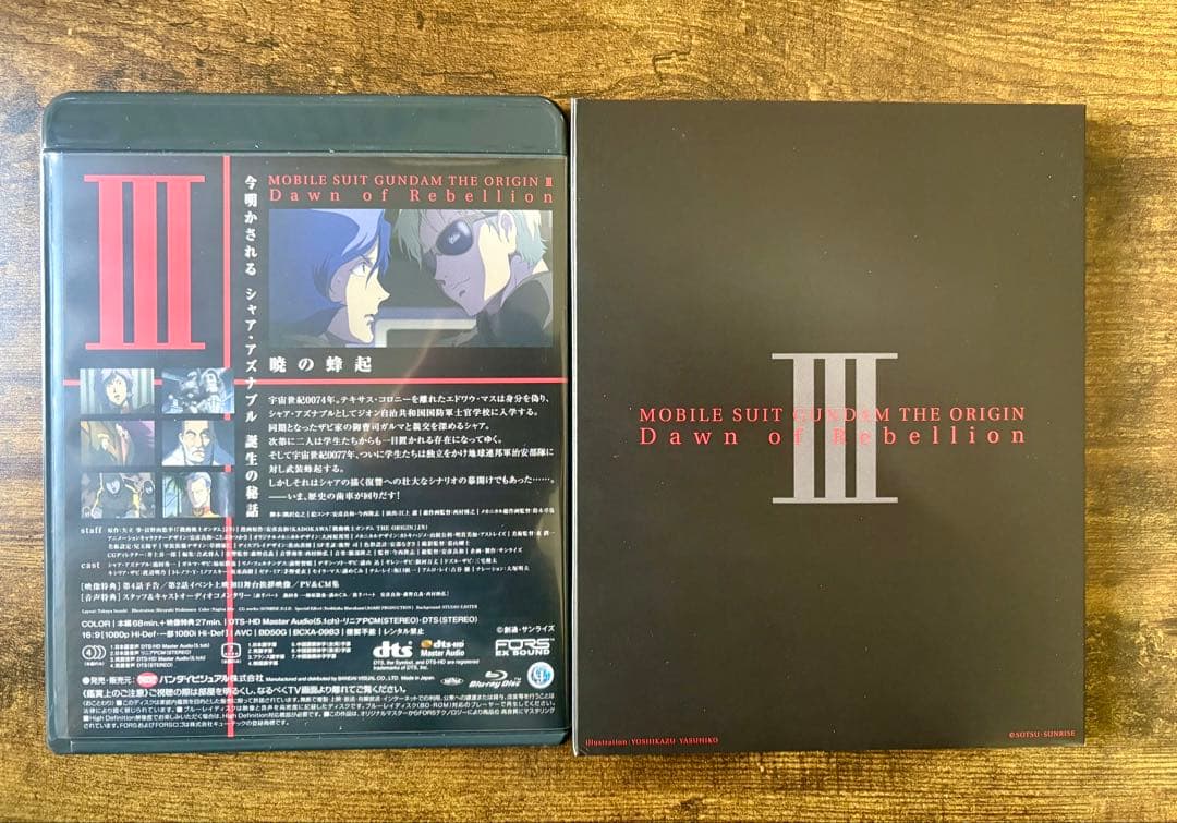 機動戦士ガンダム THE ORIGIN Blu Ray 6巻セット+ 公式資料集