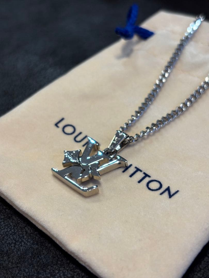 Louis Vuitton ネックレス モノグラム ロウ