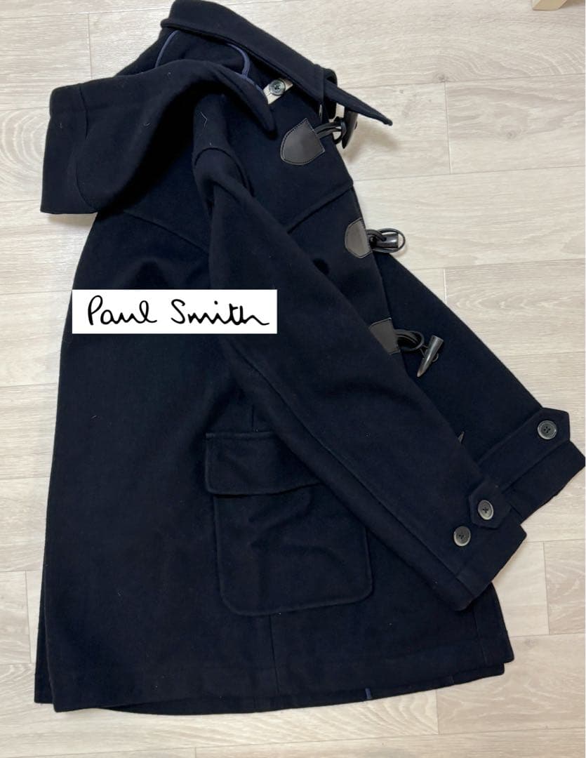 PS Paul Smith フーデッドダッフルコート ネイビー