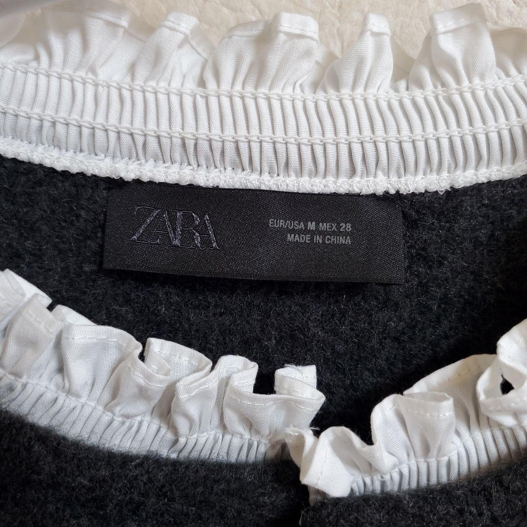 ‼️新品未使用タグ付き‼️　ZARA　ポプリンコンビニット