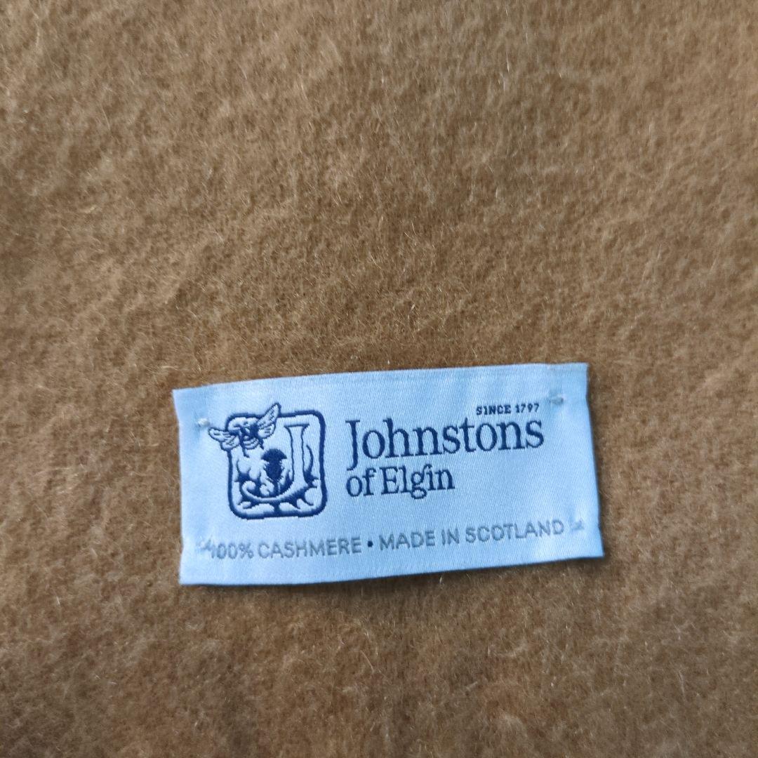 ジョンストンズ　カシミアストール　Johnstons