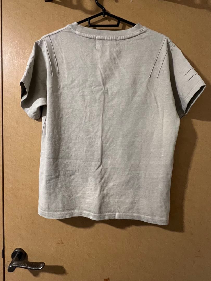 A*a様 GRANCY スカルラインストーンデザインtシャツ サンドベージュ S