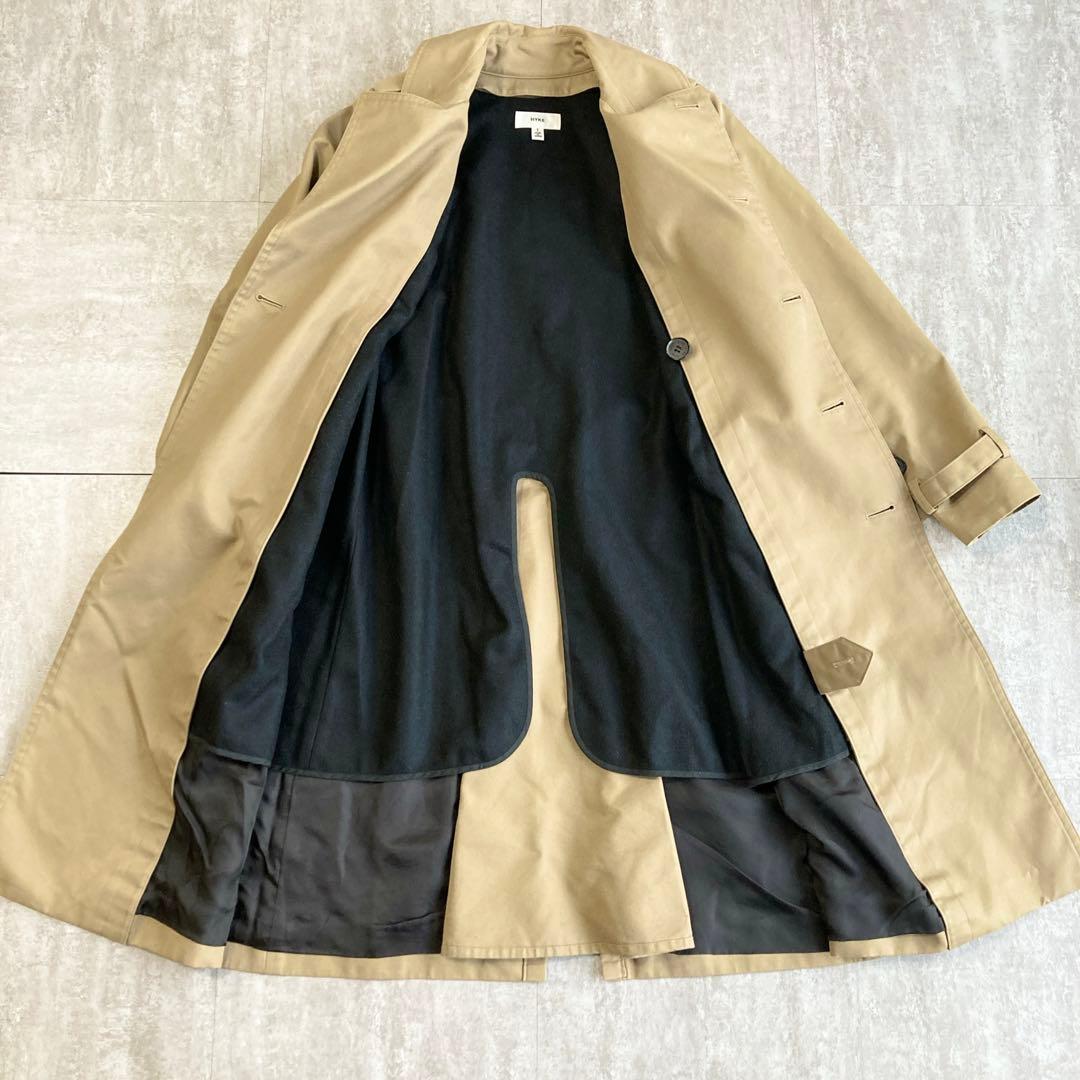 美品⭐️ハイク　HYKE トレンチコート　ライナー　ベルト　チンスト　S