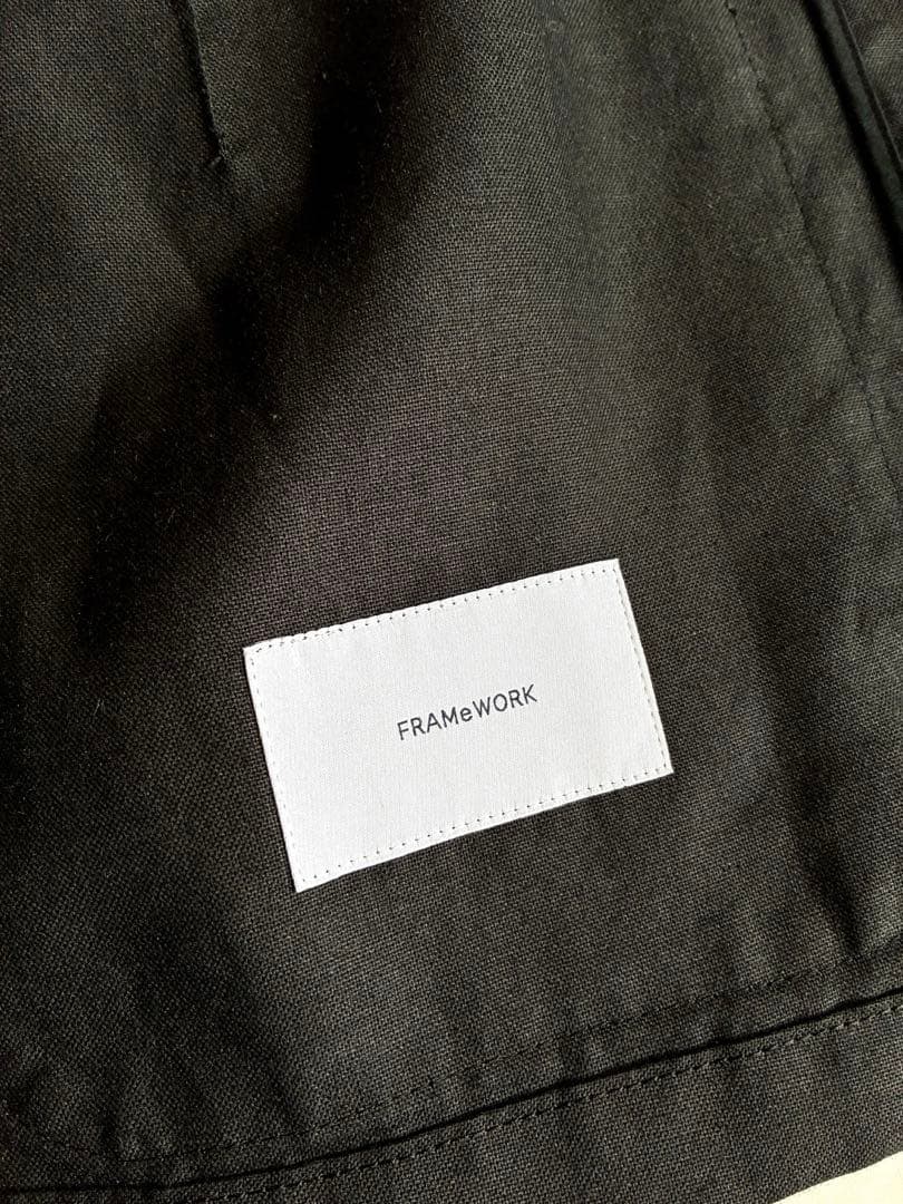 美品♪FRAMeWORK 24SS ラミーオックステーラードジャケット