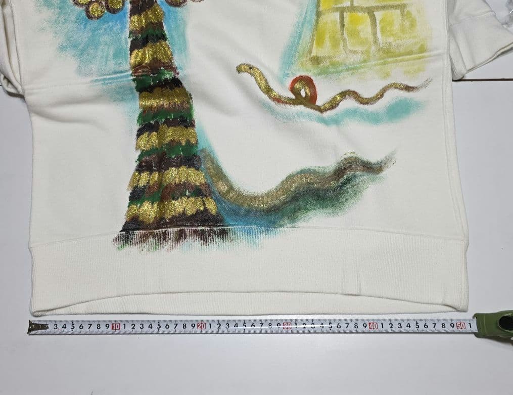 [希少]　TSUMORI CHISATO ヤシの木　スウェットワンピース