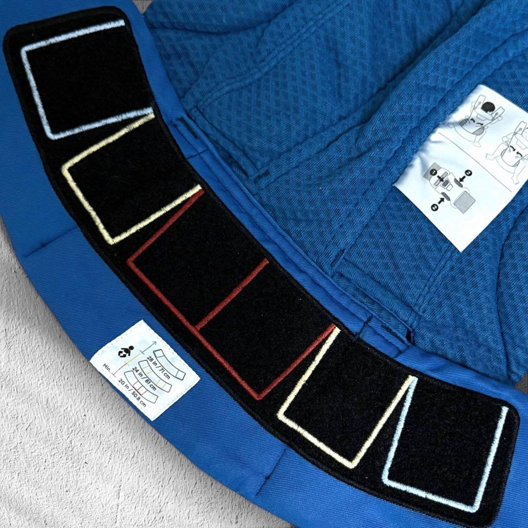 美品【ergobaby】OMNI Breeze サファイアブルー ポーチ付き