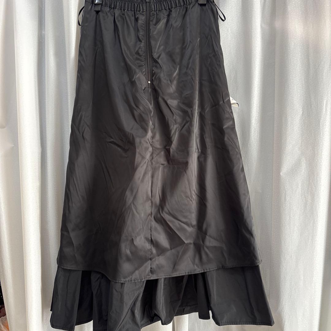 ANAYI アナイ　タフタスカート　新品　未使用　春夏オススメ　ブラック