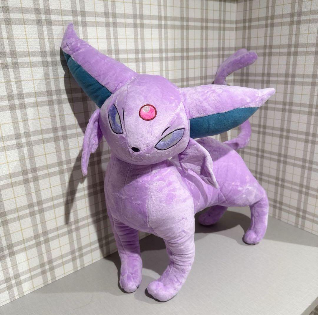 まるで等身大 ポケモン ぬいぐるみ エーフィ ポケットモンスター 特大 80cm