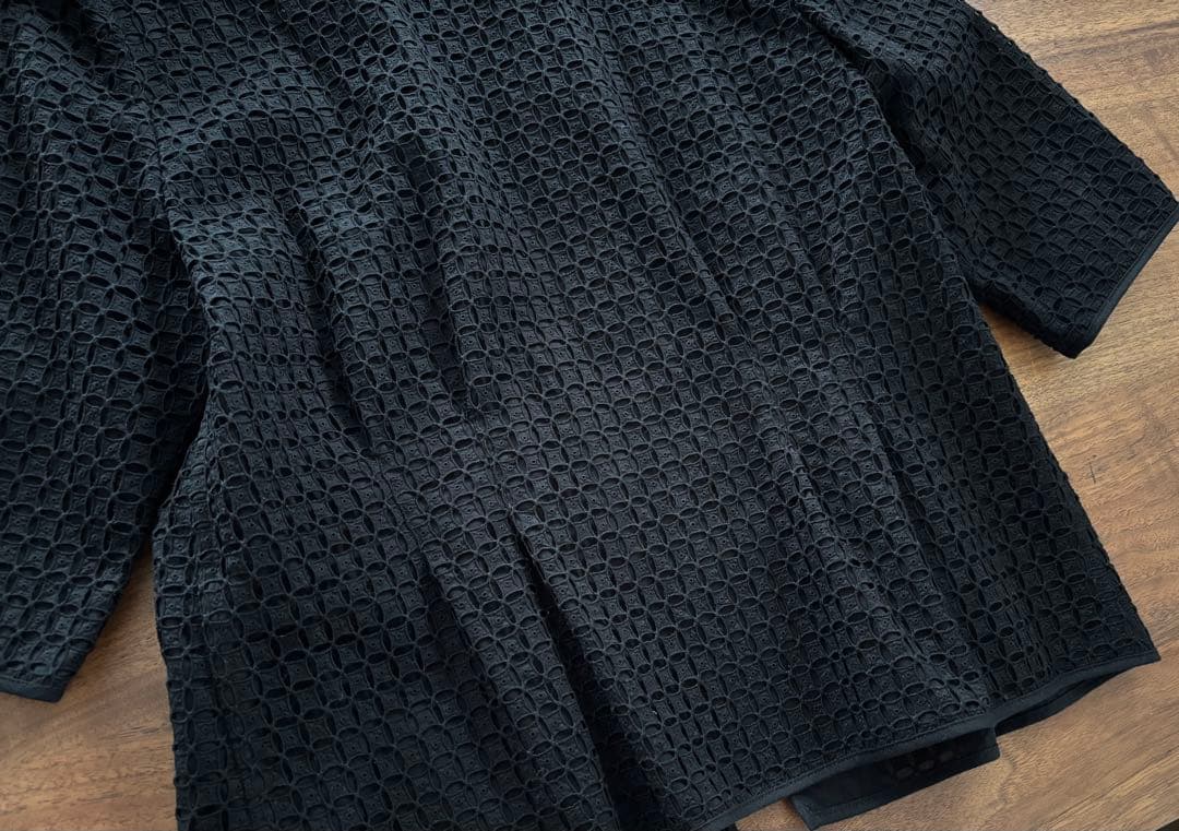 ☆カイページ☆【Leilian】素敵な七分袖ジャケットとインナーセットL