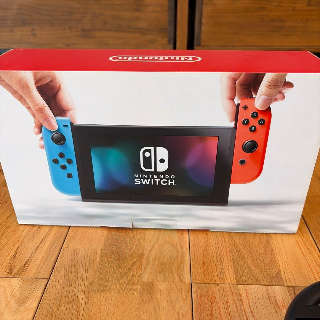 Nintendo Switch本体 マリオカートソフト　ハンドル付