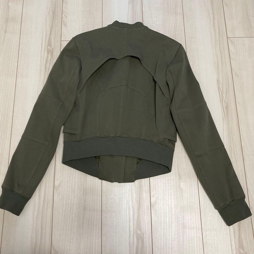 美品　NEIL BARRETT MA-1 ジャケット　ブルゾン　カーキ　S