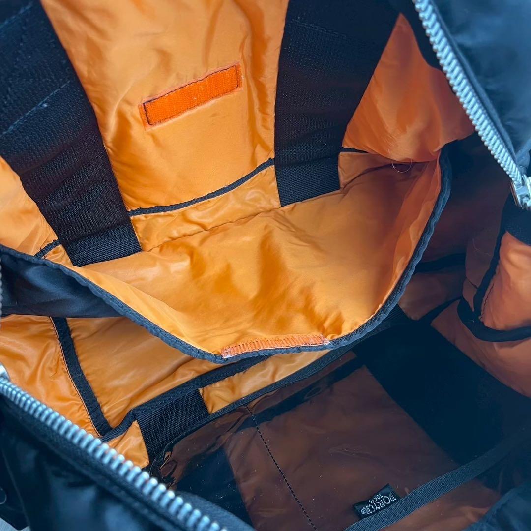 【美品】PORTER ポーター タンカー ダッフルバッグ 黒 ボストンバッグ