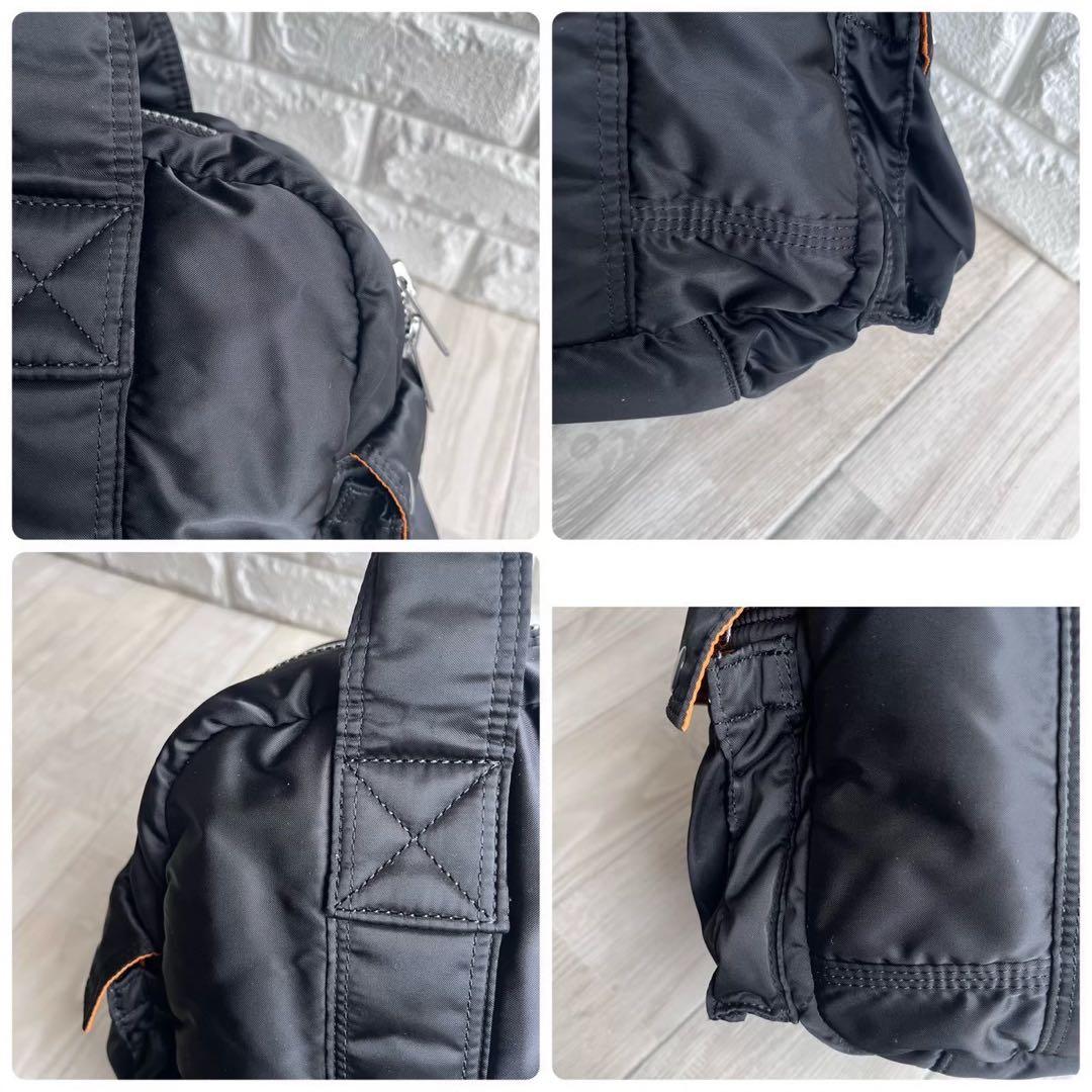 【美品】PORTER ポーター タンカー ダッフルバッグ 黒 ボストンバッグ