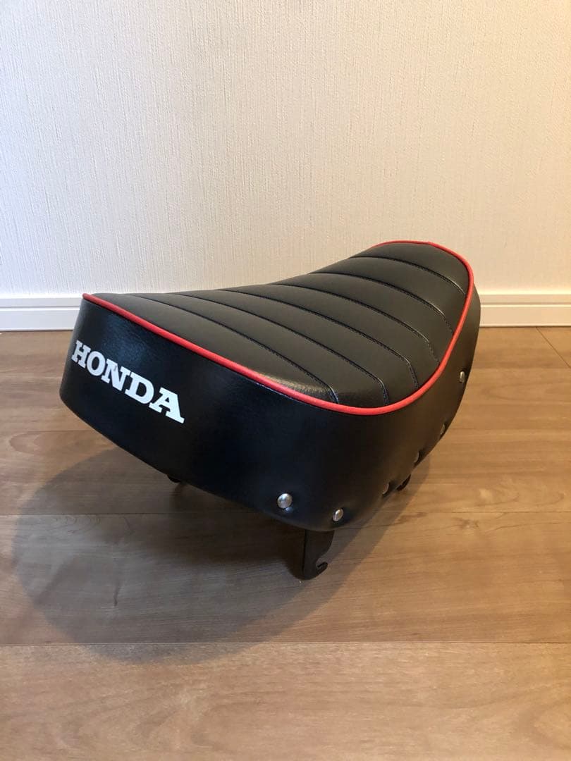 HONDA モンキー50 バイクシート ブラック/レッド
