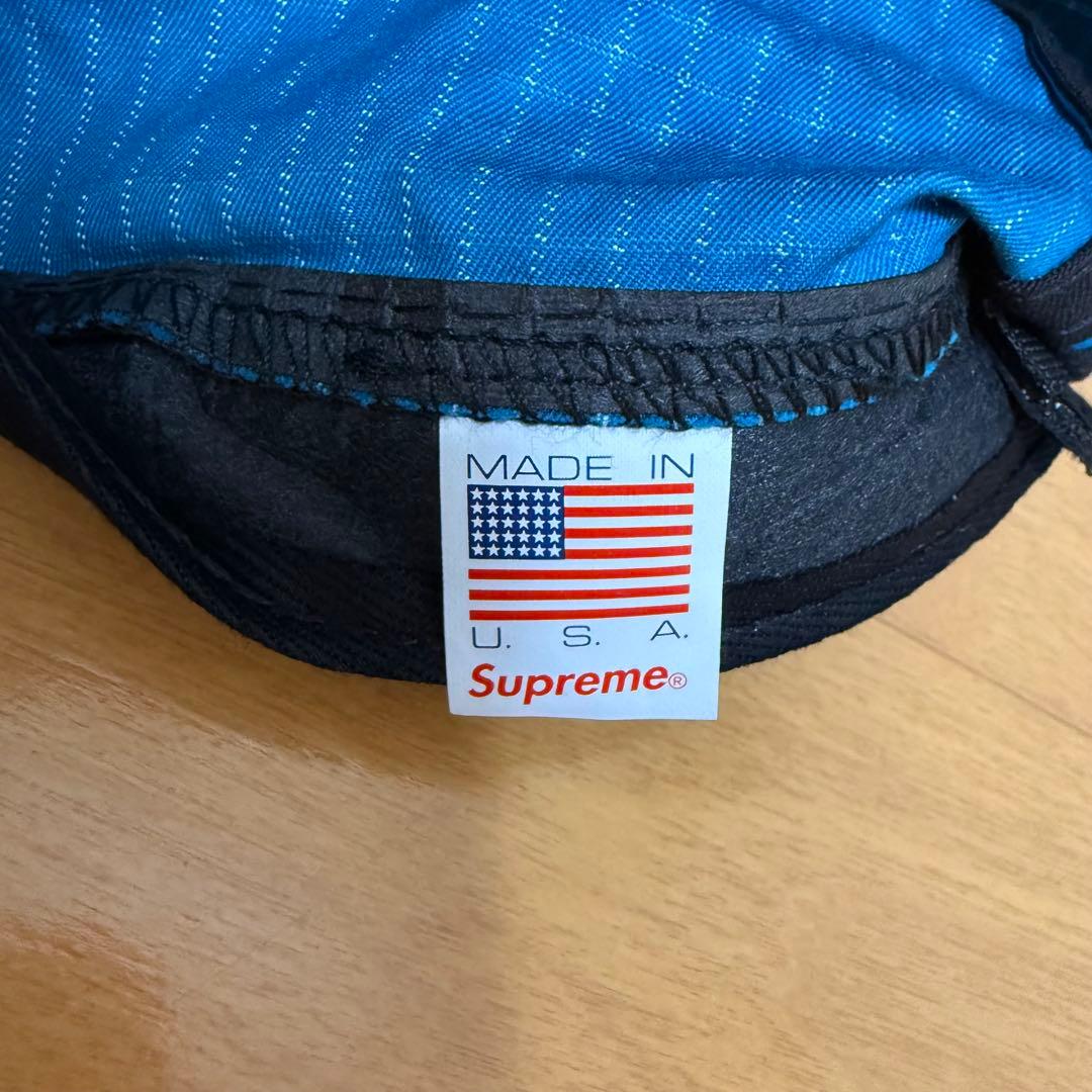 Supreme Overdyed Ripstop Camp Cap 青 17aw