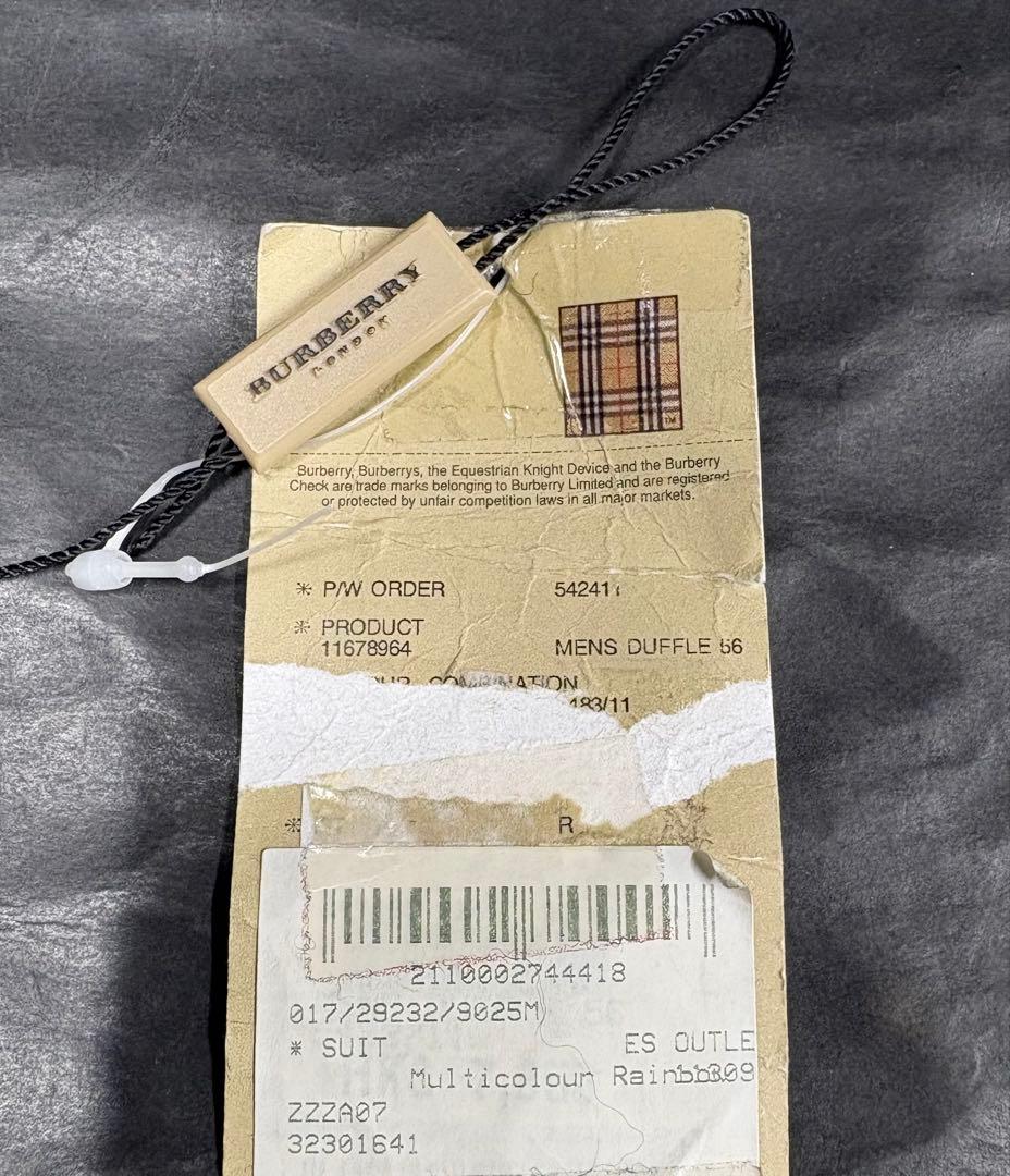 ヤ*ロ様 ビンテージ BURBERRY LONDON ダッフルコート ノバチェッ