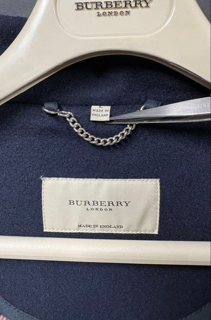 ヤ*ロ様 ビンテージ BURBERRY LONDON ダッフルコート ノバチェッ
