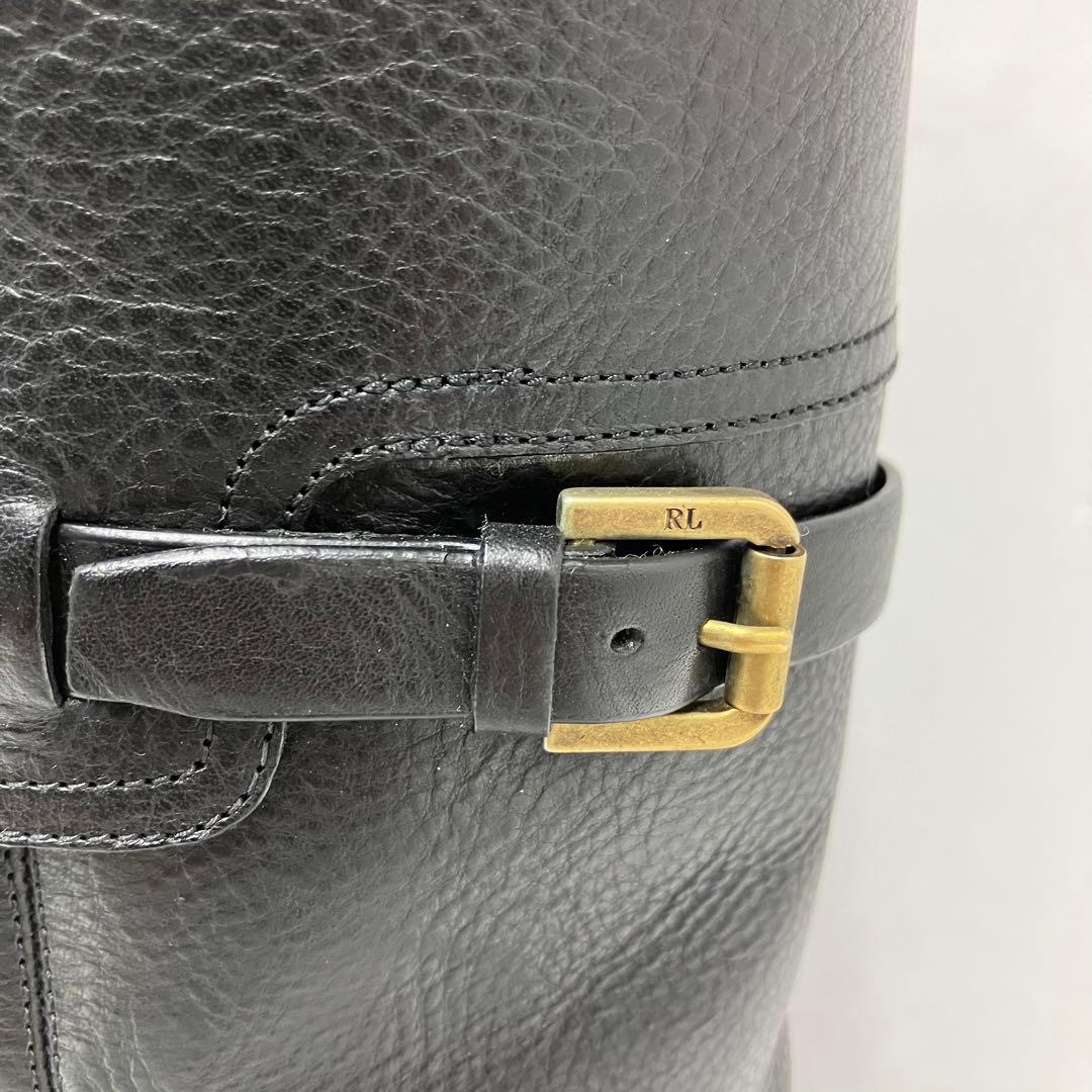 大人気☆Ralph Lauren☆ラルフローレン☆ロングブーツ☆レザー☆ブラック