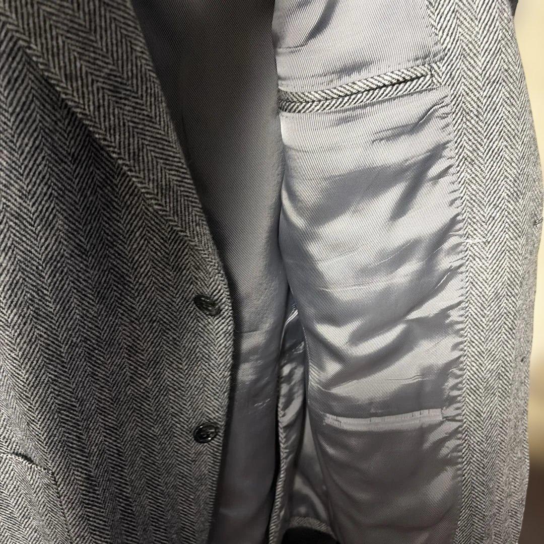 BEAMS F / HAND MADE LINE ヘリンボーン ジャケット 52