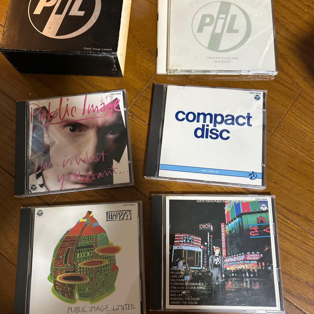 洋楽 Public Image Limited PiL & PiL II CD box