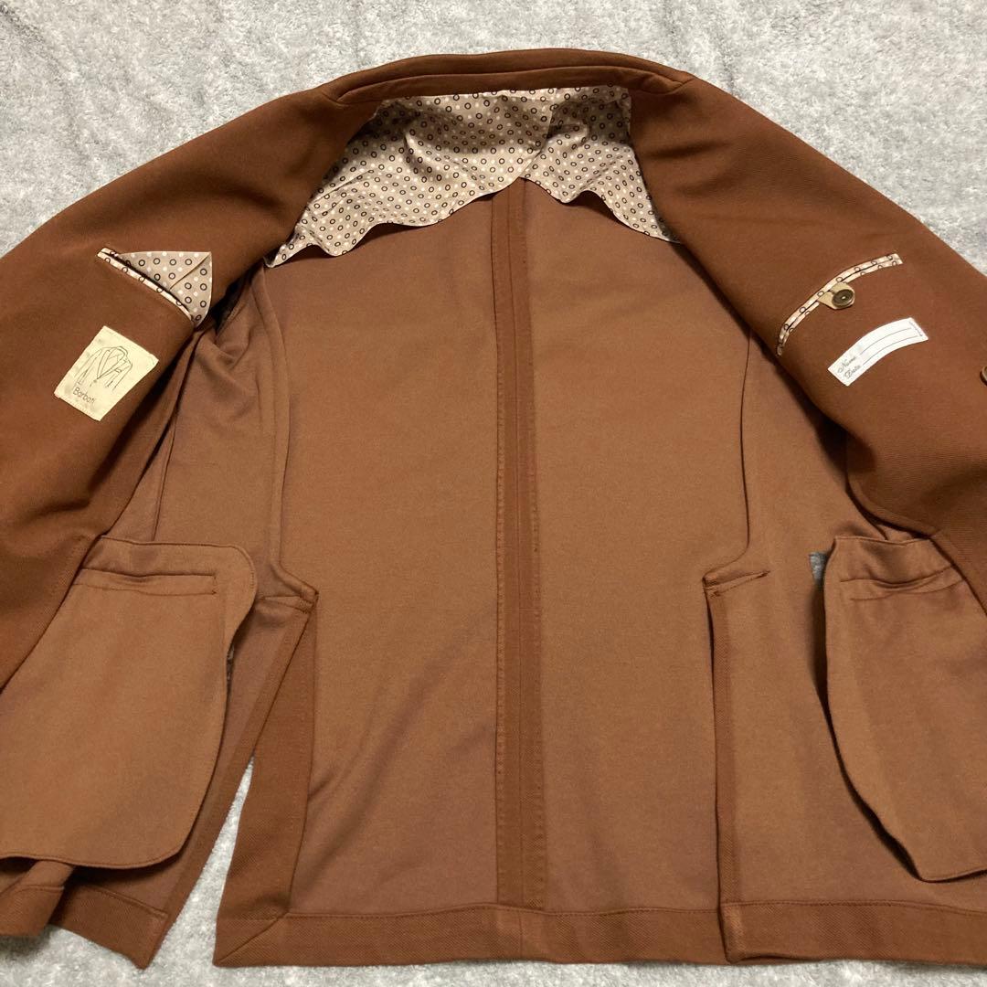 ブラウン　茶色　ジャケット　ダブルす