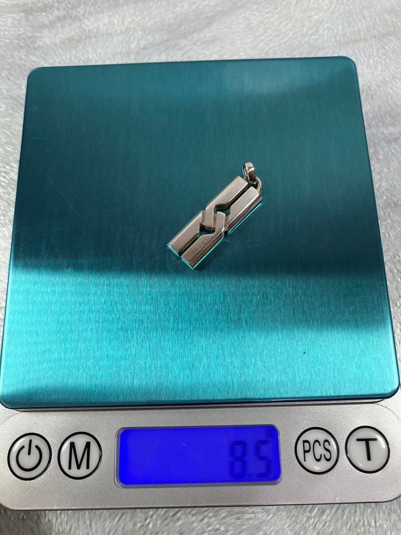 【超美品！ペアセット】GUCCI ネックレス トップ925＋社外チェーン