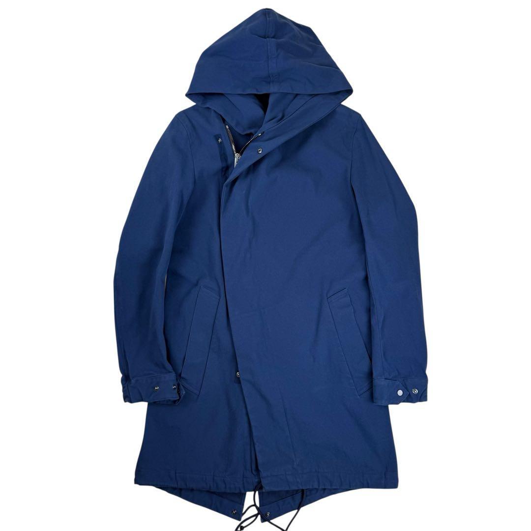 ジュンハシモト　junhashimoto ジップアップフーデッド モッズコート