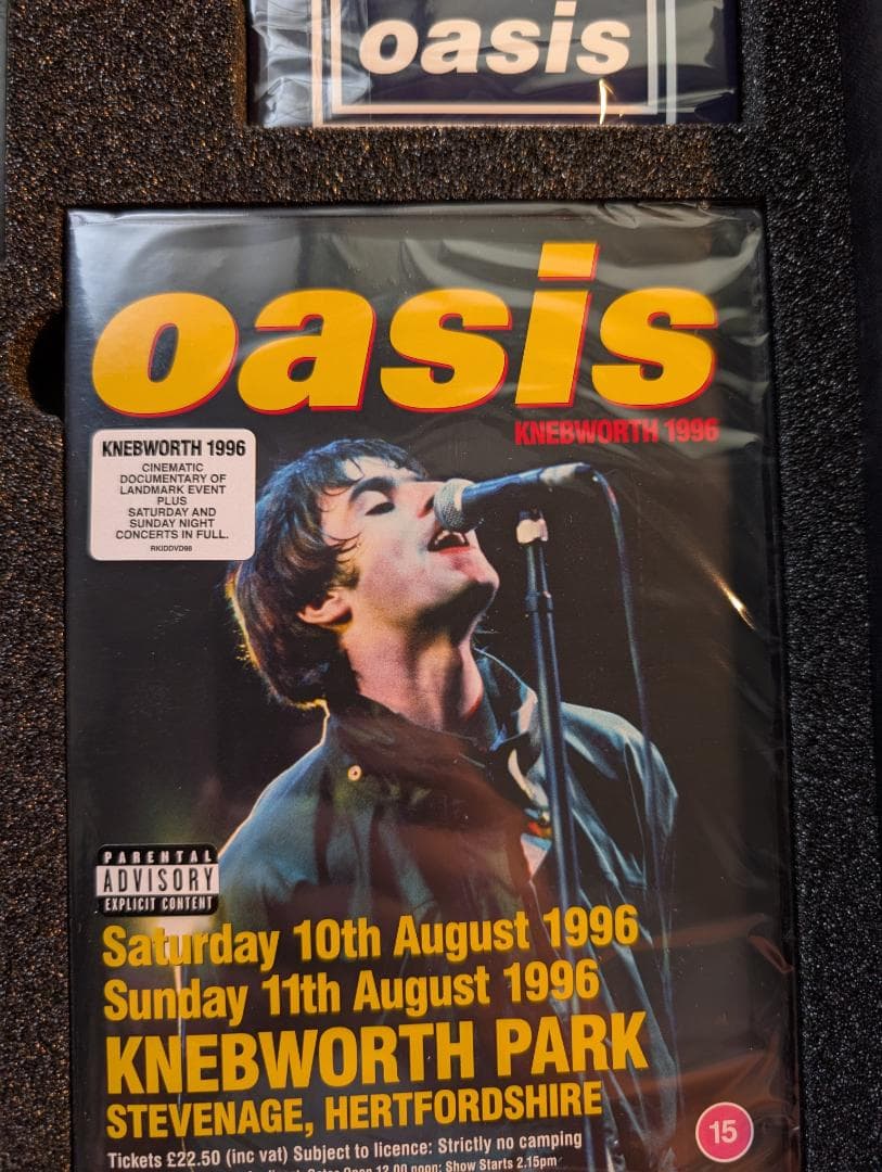 Oasis Knebworth 1996 ボックス 未使用同様 完売 日本未発売