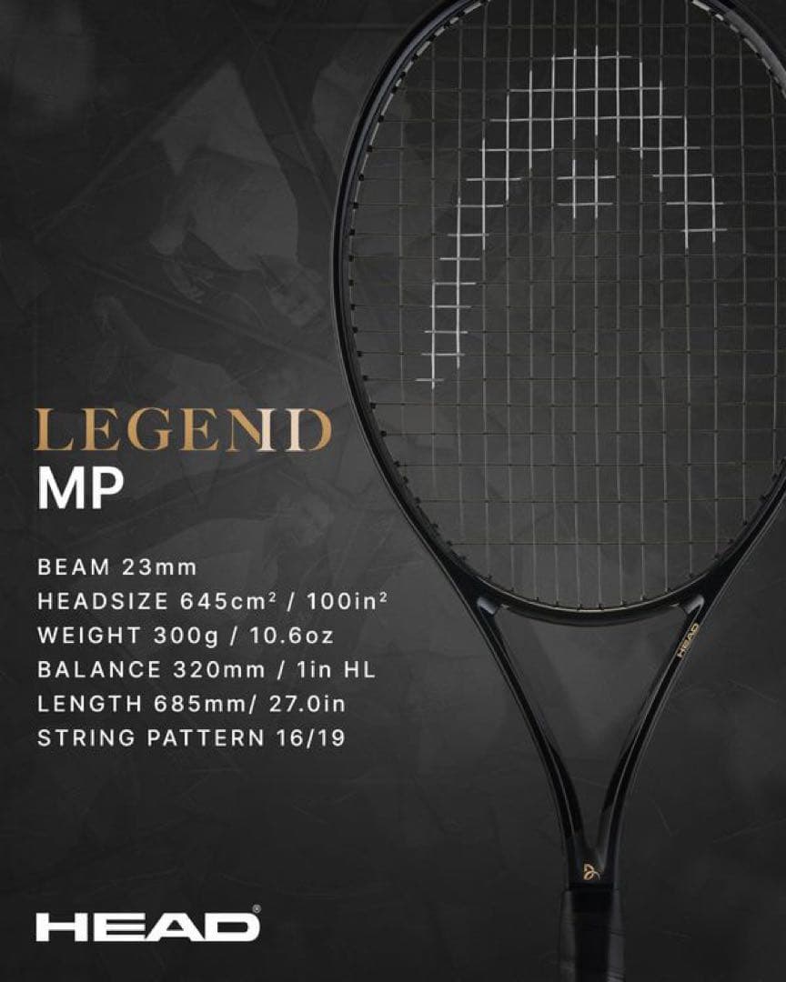超美品 HEAD Speed MP LEGEND 2025 ジョコビッチ G2