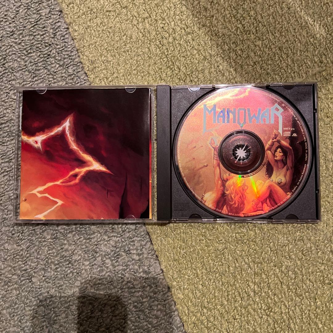 レア帯付有！MANOWAR 国内盤５枚セット