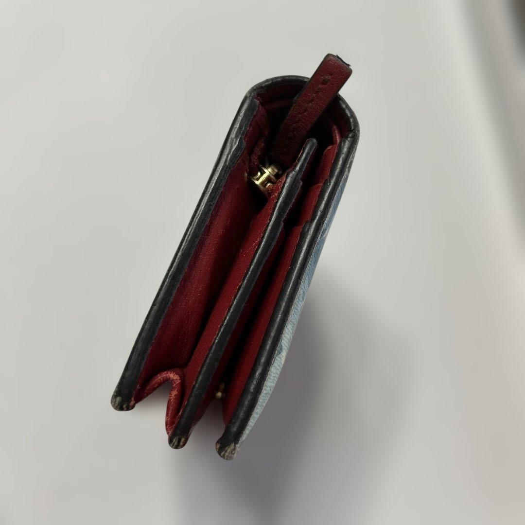 GUCCIグッチ　折り財布　ブルームス　花柄